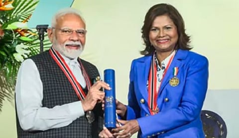 PM Modi conferred with Trinidad and Tobago’s highest civilian honour