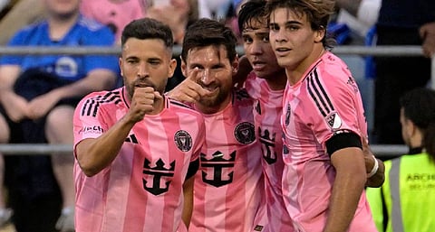 Messi scores twice as Miami defeats Montreal 4-1