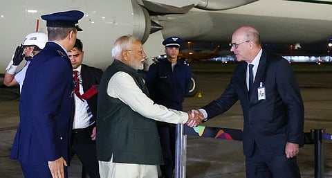 PM Modi arrives in Brazil for four-day visit