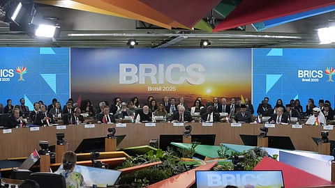 BRICS group condemns increase of tariffs in summit overshadowed by Middle East tensions