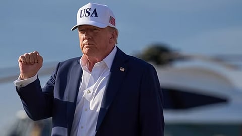 US President Donald Trump