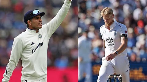 England won the toss and opted to bat first