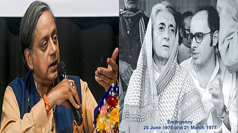 Recalls Sanjay Gandhi's role in Emergency