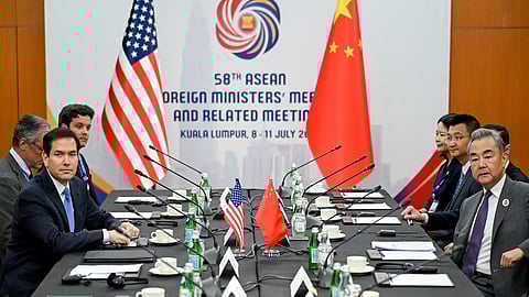 As tensions grow between Washington and Beijing over issues from trade to security and China's support for Russia's war in Ukraine.