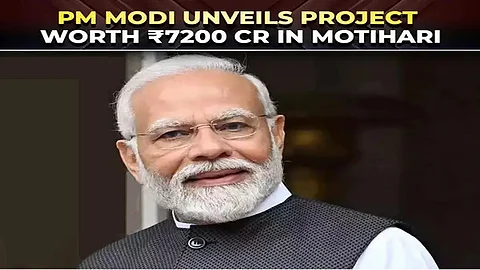 Unveils projects worth over Rs 7,200 cr in Bihar