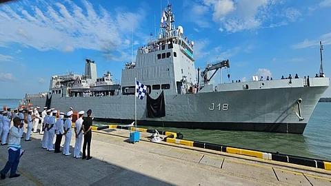 INS Sandhayak visits Malaysian port to boost maritime