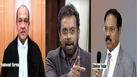 Take up notice for impeaching Justice Yadav along with Justice Varma