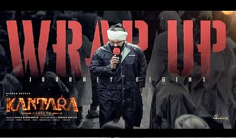 Rishab Shetty wraps shooting for 'Kantara: Chapter 1'
