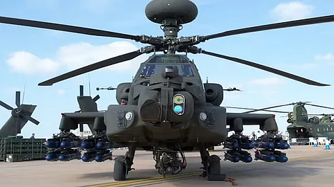 Boeing delivers three Apache choppers to Indian Army