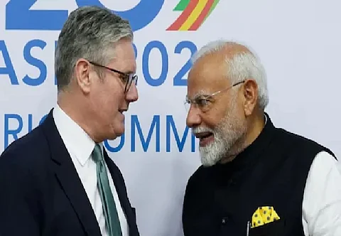The deal was formalised in presence of Prime Minister Narendra Modi and his British counterpart Keir Starmer.