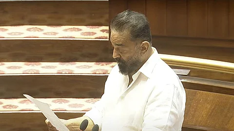 Kamal Haasan, 3 others take oath as Rajya Sabha MPs