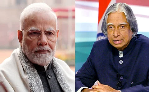 PM Modi , former president APJ Abdul Kalam