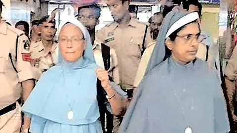 Kerala catholic church slams BJP over nuns' arrest