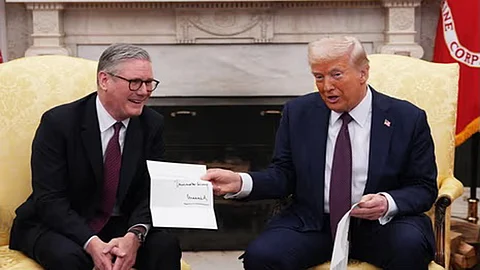 Can his golf course 'further' US-UK relations?