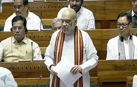 Pakistan is result of Congress' blunder: Shah in LS