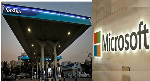 Microsoft restores services to Nayara ahead of HC hearing