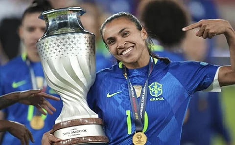 Marta's late heroics lead Brazil to ninth Copa America Femenina title