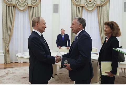 Russian President Vladimir Putin is hosting US President Donald Trump's special envoy Steve Witkoff for talks