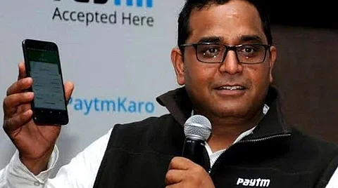 Paytm founder and CEO Vijay Shekhar Sharma