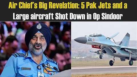 IAF shot down Pakistan's 5 fighters, a large aircraft
