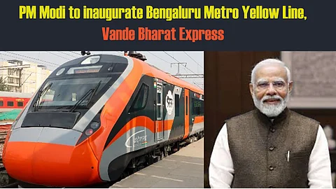 To launch metro yellow line, Vande Bharat Express