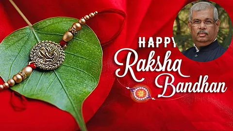 Extends ''Raksha Bandhan'' greetings