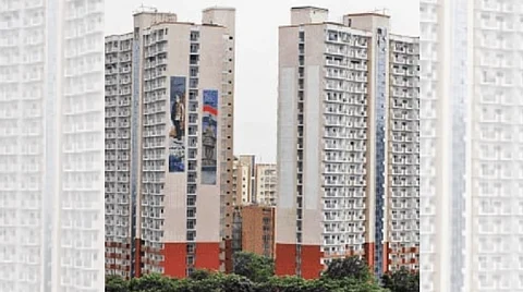 PM inaugurates flats for MPs, asks them to celebrate festivals in their residential premises
