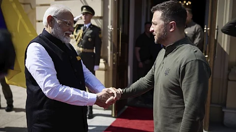 PM Modi speaks to Ukraine President Zelenskyy