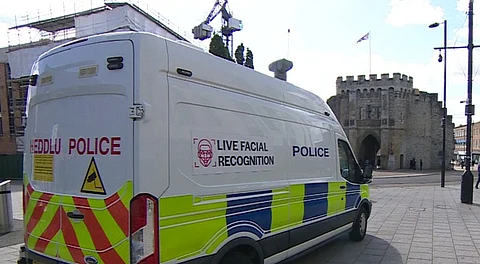 Live Facial Recognition van