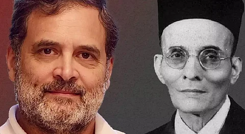 Rahul Gandhi, Vinayak Damodar Savarkar