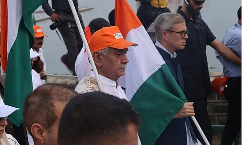 Omar attends I Day event in Srinagar, first elected CM in 8 years to unfurl tricolour in JK