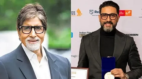 Happiest father in entire Universe, Amitabh on Abhishek
