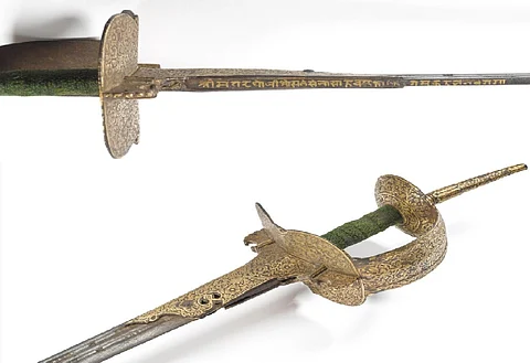 Maratha general Raghuji Bhonsle's sword brought to Mumbai