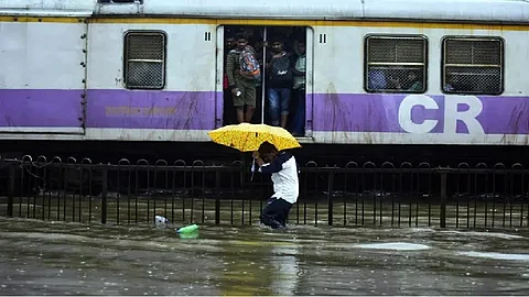 Mumbai rains: Local train services on harbour line suspended due to submergence of tracks