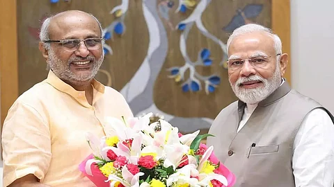 Felicitation at NDA parliamentary party meeting