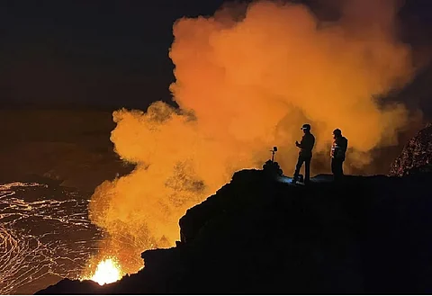 Hawaii's Kilauea volcano on verge of erupting again