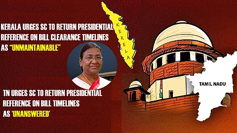 What is the problem on Presidential reference on bill timelines?