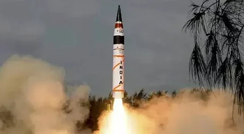Indian missile test