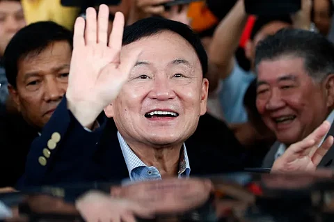 Former Thai Prime Minister Thaksin Shinawatra