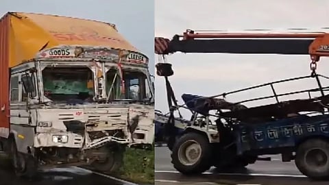 8 dead, 43 injured as truck hits tractor-trolley carrying pilgrims in UP's Bulandshahr