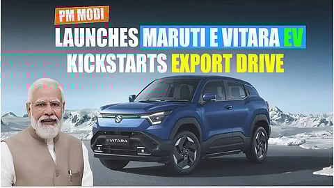 Maruti Suzuki's 1st electric vehicle