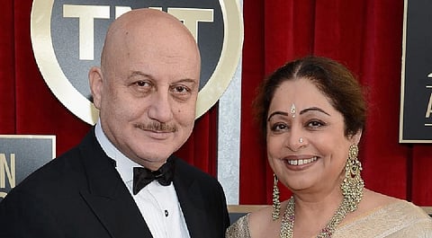 Anupam Kher and Kirron Kher