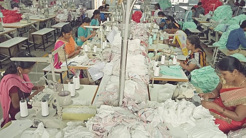 Export units at Tirupur