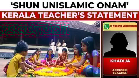 Booked over alleged hate remark related to Onam