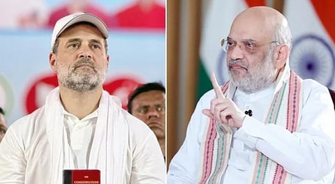 Rahul Gandhi, Amit Shah