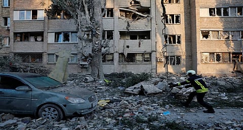 Mass Russian drone and missile attack kills 8, injures 45 in Ukraine's capital