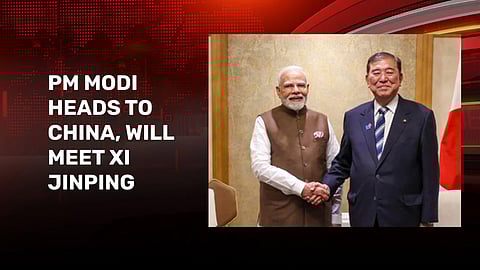 Heads to China for SCO summit