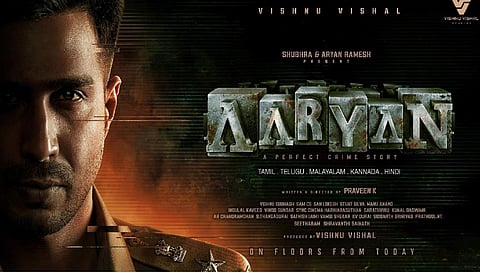 Vishnu Vishal-starrer 'Aaryan' to release in theatres on October 31