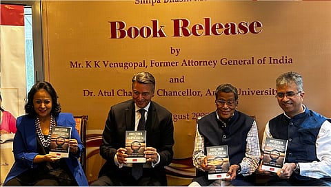 Former attorney general K K Venugopal releases book