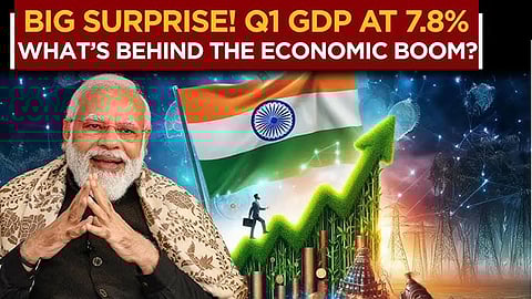 India grew 7.8 pc in Q1 despite challenges